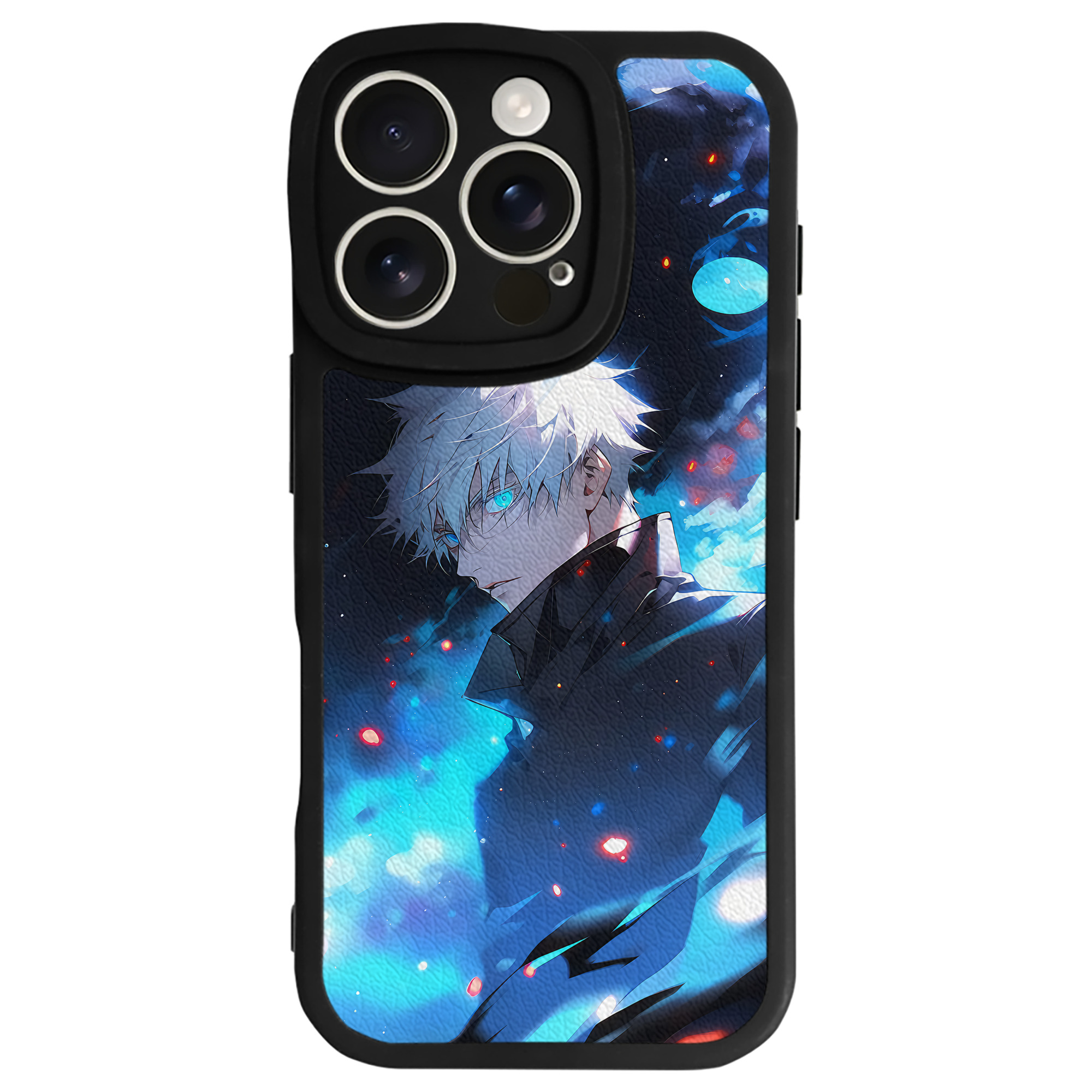 （画像用） 呪術廻戦 Jujutsu Kaisen 【iPhone 16シリーズ対応】シリコンスマホケース（レザー調） 材質：シリコン